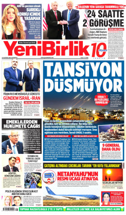 Yeni Birlik Gazetesi | 16 Haziran 2025