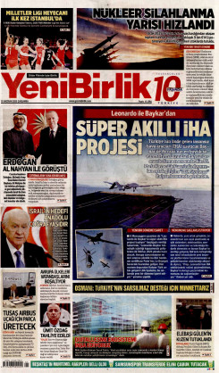 Yeni Birlik Gazetesi | 18 Haziran 2025