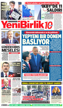 Yeni Birlik Gazetesi | 16 Temmuz 2025