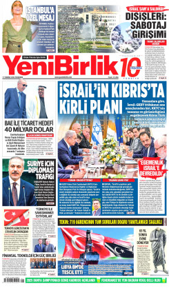 Yeni Birlik Gazetesi | 17 Temmuz 2025