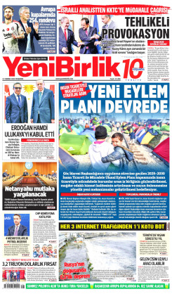 Yeni Birlik Gazetesi | 31 Temmuz 2025