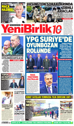 Yeni Birlik Gazetesi | 14 Ağustos 2025