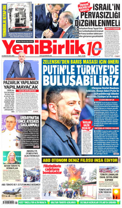 Yeni Birlik Gazetesi | 22 Ağustos 2025