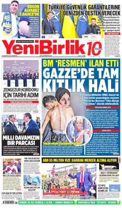 Yeni Birlik Gazetesi | 23 Ağustos 2025