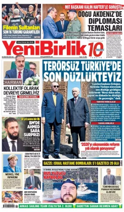 Yeni Birlik Gazetesi | 26 Ağustos 2025