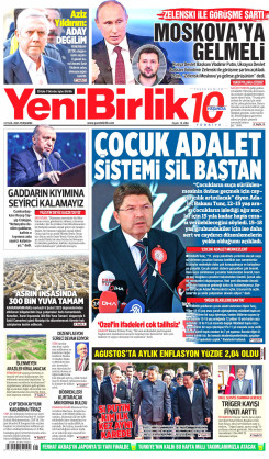 Yeni Birlik Gazetesi | 4 Eylül 2025