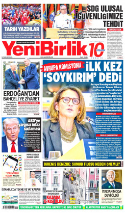 Yeni Birlik Gazetesi | 5 Eylül 2025