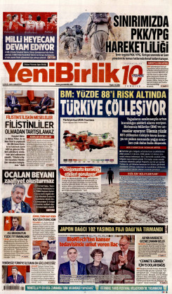 Yeni Birlik Gazetesi | 6 Eylül 2025