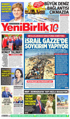Yeni Birlik Gazetesi | 17 Eylül 2025