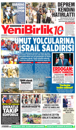 Yeni Birlik Gazetesi | 3 Ekim 2025