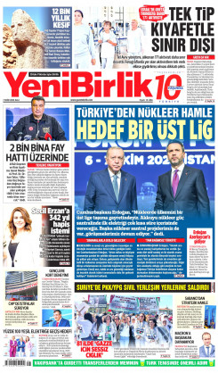 Yeni Birlik Gazetesi | 7 Ekim 2025