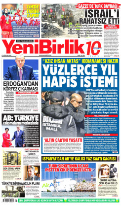Yeni Birlik Gazetesi | 21 Ekim 2025