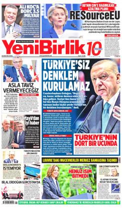Yeni Birlik Gazetesi | 26 Ekim 2025