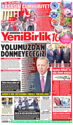 Yeni Birlik Gazetesi | 30 Ekim 2025