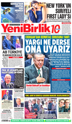 Yeni Birlik Gazetesi | 6 Kasım 2025