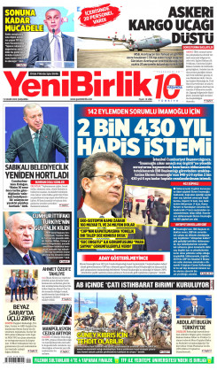 Yeni Birlik Gazetesi | 12 Kasım 2025
