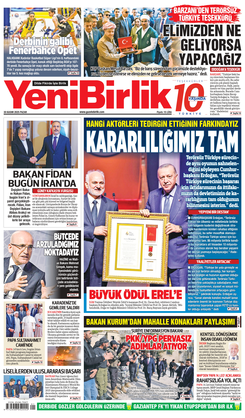 Yeni Birlik Gazetesi | 30 Kasım 2025