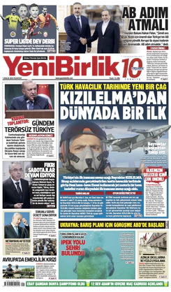 Yeni Birlik Gazetesi | 1 Aralık 2025
