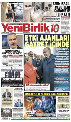 Yeni Birlik Gazetesi | 4 Aralık 2025