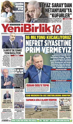 Yeni Birlik Gazetesi | 16 Aralık 2025