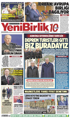 Yeni Birlik Gazetesi | 28 Aralık 2025