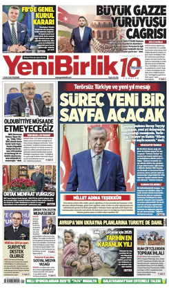 Yeni Birlik Gazetesi | 1 Ocak 2026