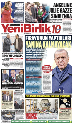 Yeni Birlik Gazetesi | 3 Ocak 2026