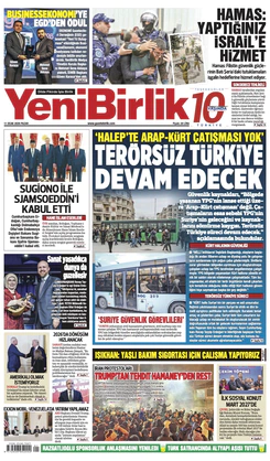 Yeni Birlik Gazetesi | 11 Ocak 2026