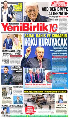 Yeni Birlik Gazetesi | 18 Ocak 2026