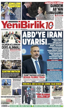 Yeni Birlik Gazetesi | 24 Ocak 2026