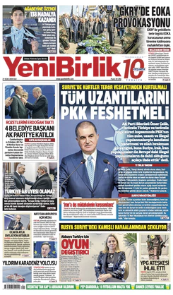 Yeni Birlik Gazetesi | 27 Ocak 2026