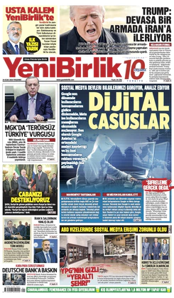 Yeni Birlik Gazetesi | 29 Ocak 2026