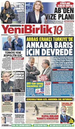 Yeni Birlik Gazetesi | 30 Ocak 2026