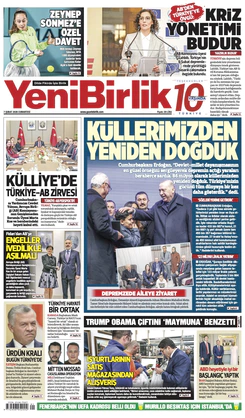Yeni Birlik Gazetesi | 7 Şubat 2026