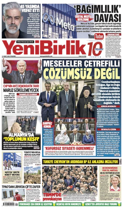 Yeni Birlik Gazetesi | 12 Şubat 2026