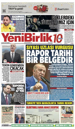 Yeni Birlik Gazetesi | 26 Şubat 2026