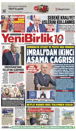 Yeni Birlik Gazetesi | 28 Şubat 2026