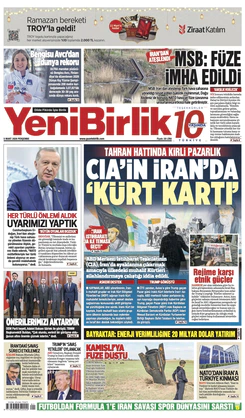 Yeni Birlik Gazetesi | 5 Mart 2026