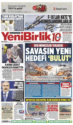 Yeni Birlik Gazetesi | 8 Mart 2026