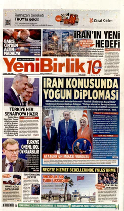 Yeni Birlik Gazetesi | 13 Mart 2026