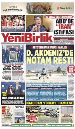 Yeni Birlik Gazetesi | 18 Mart 2026