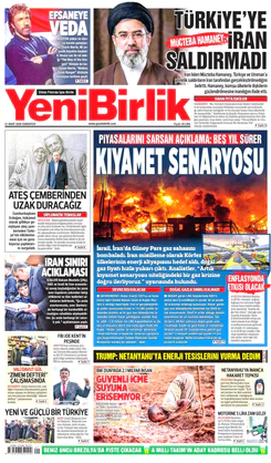Yeni Birlik Gazetesi | 21 Mart 2026