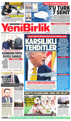 Yeni Birlik Gazetesi | 23 Mart 2026