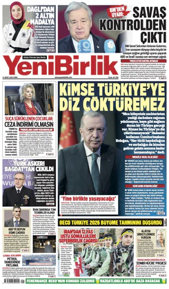 Yeni Birlik Gazetesi | 27 Mart 2026
