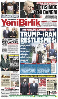 Yeni Birlik Gazetesi | 31 Mart 2026