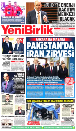 Yeni Birlik Gazetesi | 29 Mart 2026