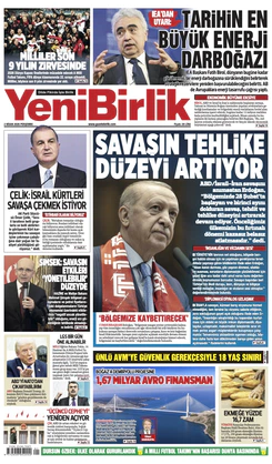 Yeni Birlik Gazetesi | 2 Nisan 2026
