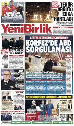 Yeni Birlik Gazetesi | 3 Nisan 2026