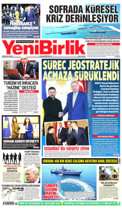 Yeni Birlik Gazetesi | 5 Nisan 2026