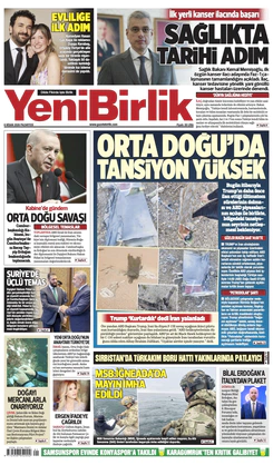 Yeni Birlik Gazetesi | 6 Nisan 2026